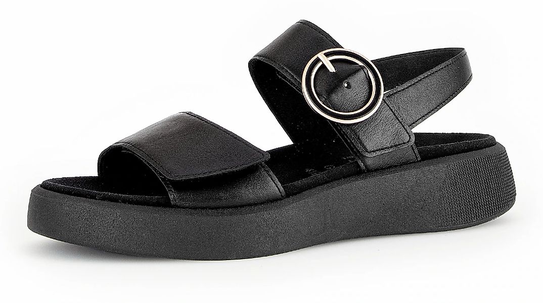 Gabor FLORENZ Keilsandalette, Plateau, Sommerschuh, Riemchensandale, Komfor günstig online kaufen