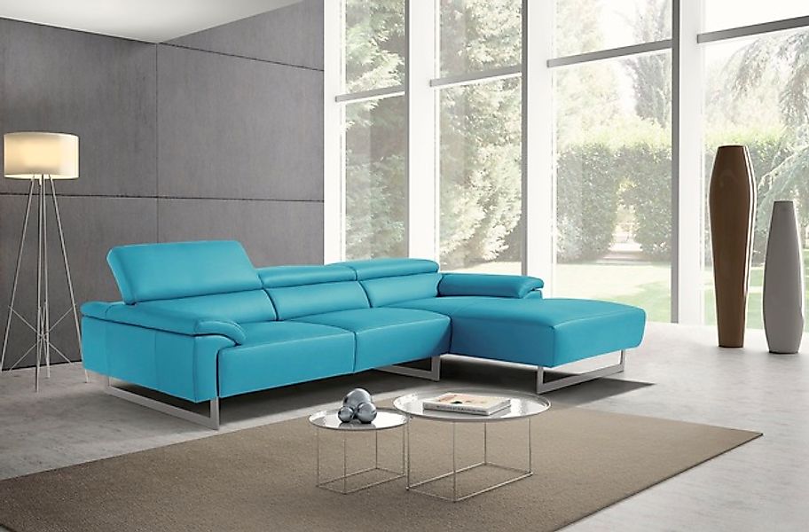 Egoitaliano Ecksofa »Malika, edel und bequem, Designsofa mit hochwertigen B günstig online kaufen