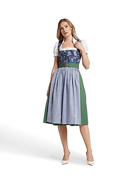 Berwin Dirndl Modisches Dirndl mit Rosendruck-Oberteil (Einzelstück) günstig online kaufen