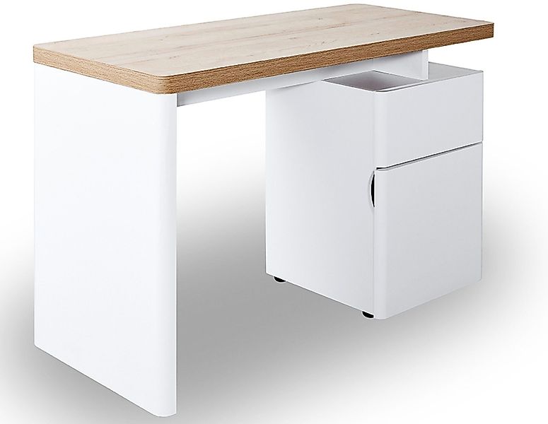 Jahnke Schreibtisch CU-LIBRE 122, platzsparender Arbeitsplatz günstig online kaufen