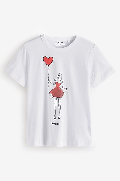 Next T-Shirt Essential Kurzarm-T-Shirt mit Rundhalsausschnitt günstig online kaufen