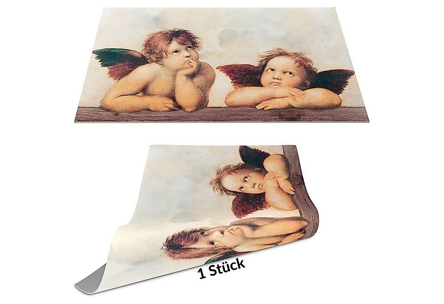 ANRO Platzset DEIN Platzdeckchen Servierdeckchen Soft Tischset Tellerunterl günstig online kaufen