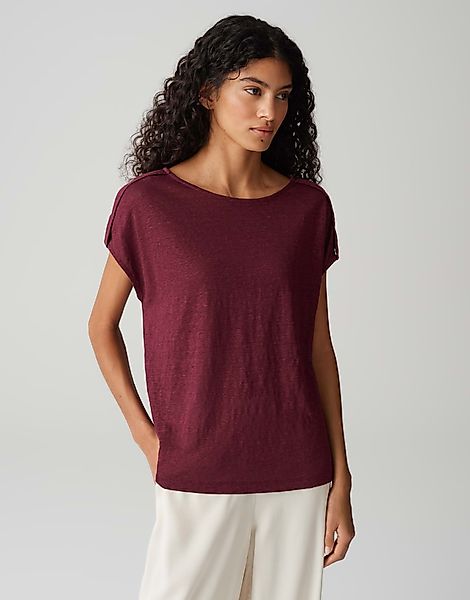 OPUS Kurzarmshirt SOGULI mit Schulterpatten günstig online kaufen