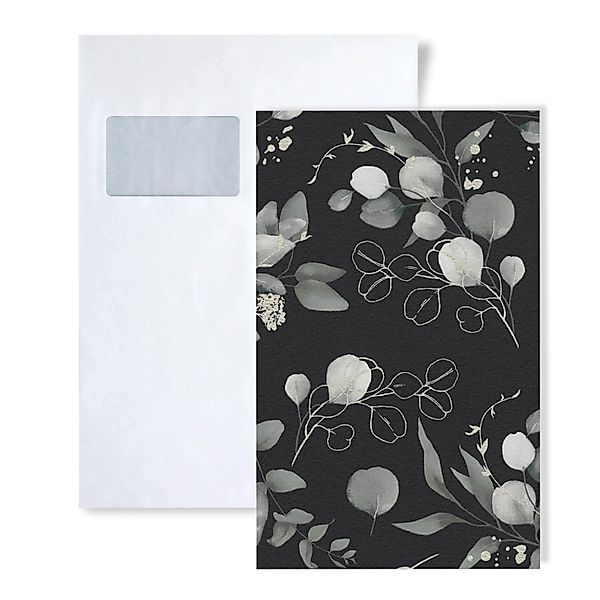 PROFHOME 1 MUSTERSTÜCK S-397685-GU DIN A4 MUSTER der Floralen Tapete günstig online kaufen