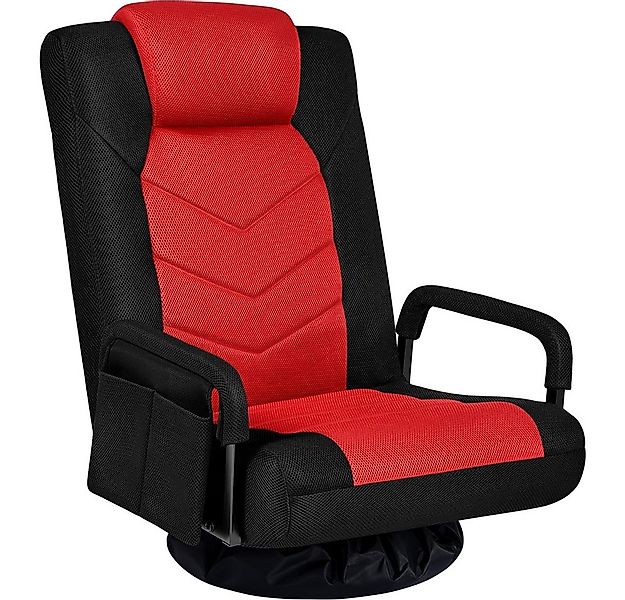 Yaheetech Gaming-Stuhl Bodenstuhl 360° Drehbar, Verstellbare Relaxstuhl Med günstig online kaufen
