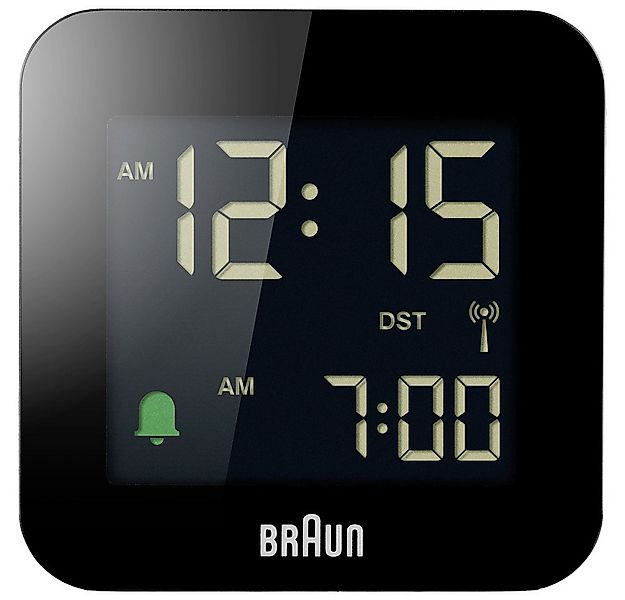 Braun Wecker Braun BC08B-DCF Funk Wecker Schwarz negatives Display günstig online kaufen