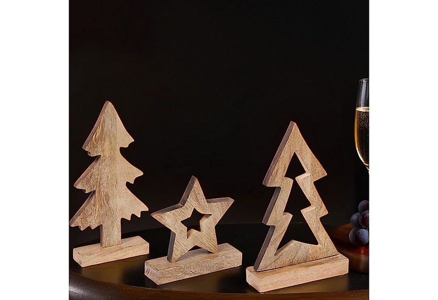 Marrakesch Orient & Mediterran Interior Weihnachtsfigur 3er Set Weihnachtsd günstig online kaufen