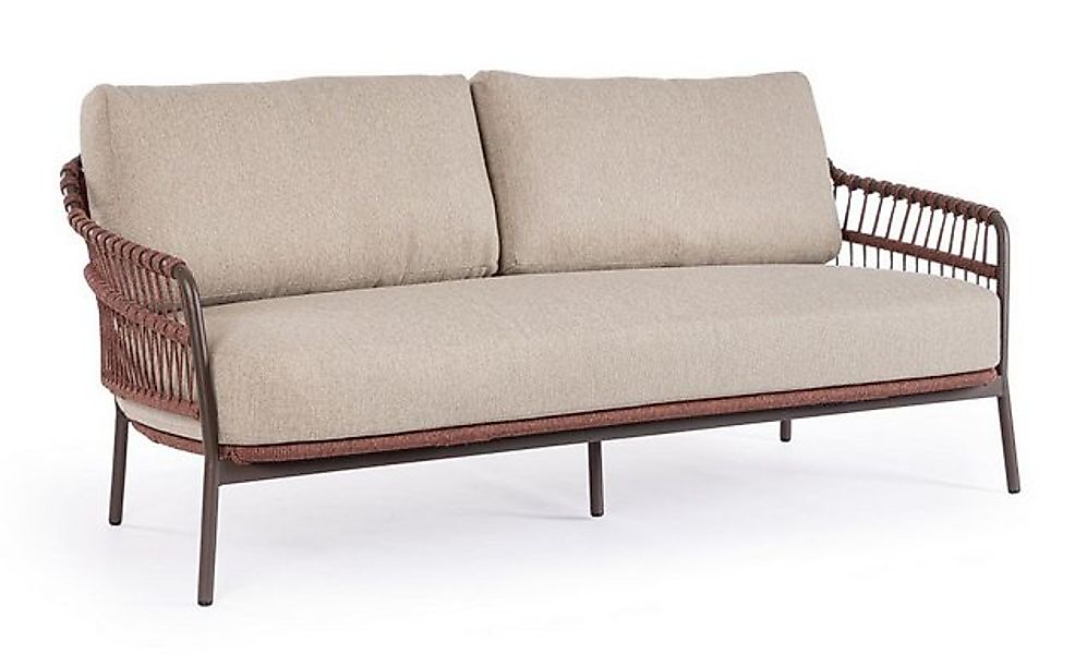 Bizzotto Gartensofa Talaia aus Metall, Java günstig online kaufen