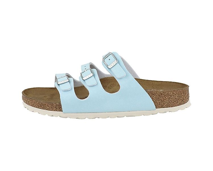 Birkenstock Florida Birko-Flor Nubuk schmal Damen Sandale Sandaletten, Somm günstig online kaufen