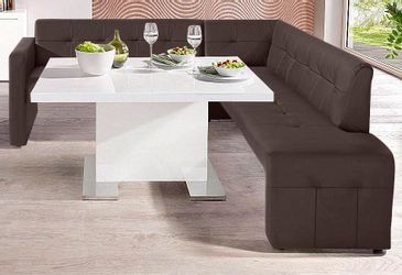 exxpo - sofa fashion Essbank "Barista, bequem und elegant, hohe Bodenfreihe günstig online kaufen