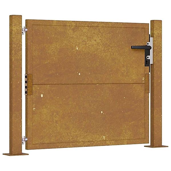 vidaXL Gartentor Gartentor 105x80 cm Cortenstahl günstig online kaufen