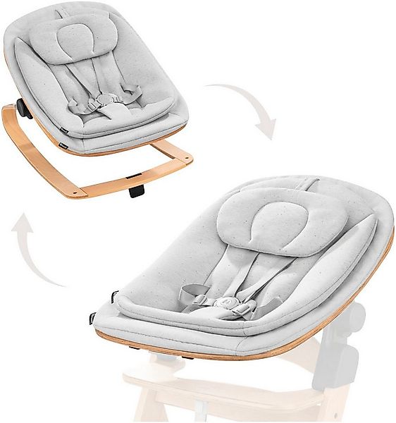 Hauck Hochstuhlaufsatz Eco Bouncer, inkl Wippengestell und Alpha-Adapter günstig online kaufen