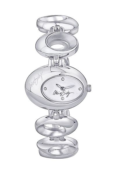 MISS SIXTY Quarzuhr SZ5002, Edelstahl, Silber, günstig online kaufen