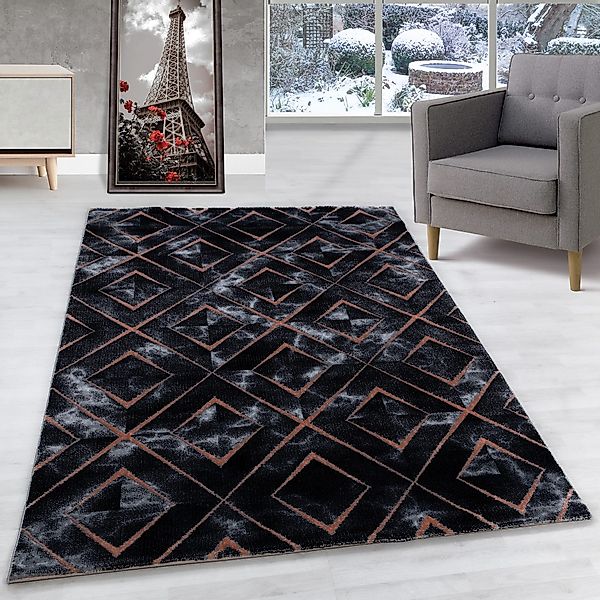 Carpettex Designteppich Marmor Design, Läufer, Höhe: günstig online kaufen