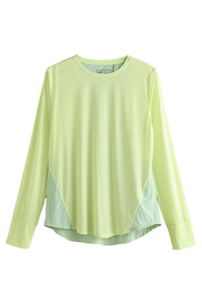 Next Langarmshirt Langärmeliges Lauf-Top in Blockfarben günstig online kaufen