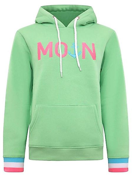 Zwillingsherz Hoodie "Rahel" Fronttaschen, innen mit Fleece, Kontrastbündch günstig online kaufen