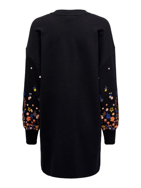 ONLY Sweatkleid "ONLBROOKE LS SHORT DRESS FLOWER SWT NOOS" günstig online kaufen