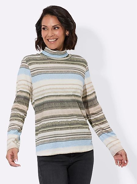 Casual Looks Rollkragenshirt "Rollkragen-Shirt", 1 Stk. günstig online kaufen