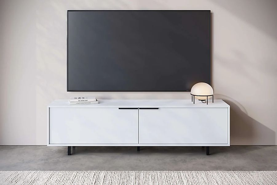 OTTO home Lowboard "Dinant" TV-Kommode mit 2 Klappen, Kabeldurchführung, Br günstig online kaufen