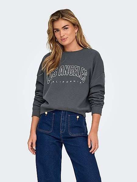 ONLY Longpullover Rundhals langarm kurz locker günstig online kaufen