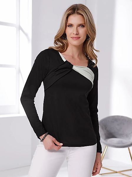Classic Basics Langarmshirt "Shirt" 1 Stk. tlg. günstig online kaufen