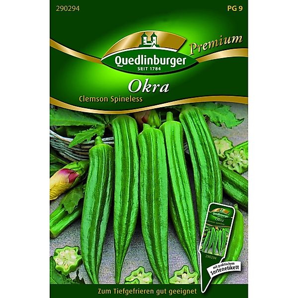 Quedlinburger Okra ''Clemson Spineless'' günstig online kaufen