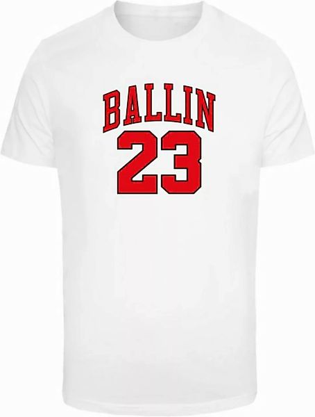 MisterTee Kurzarmshirt MisterTee Herren Ballin 23 Tee (1-tlg) günstig online kaufen