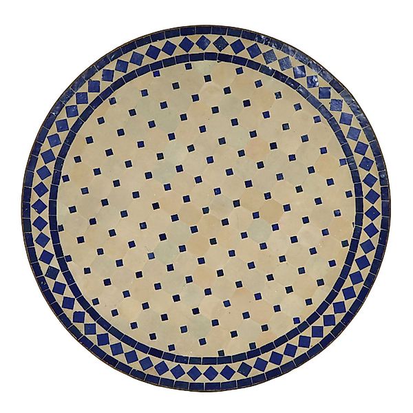 Casa Moro Gartentisch Mediterraner Mosaiktisch Ø günstig online kaufen