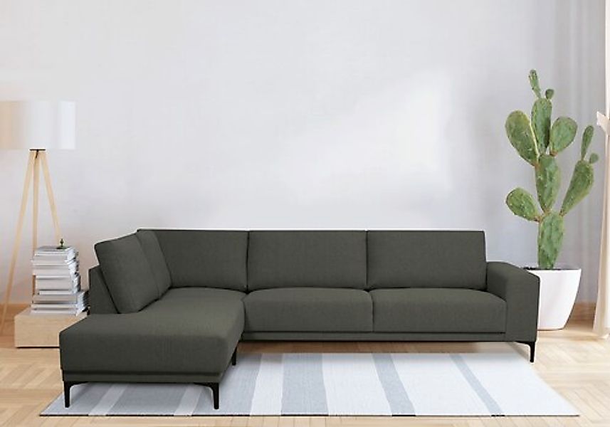 Places of Style Ecksofa »Xander, L-Form,«, Breite 289 cm, Webstoff, Soft-To günstig online kaufen