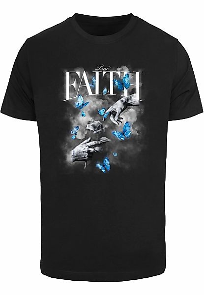 MisterTee T-Shirt "MisterTee Faith Butterfly Tee" 1 Stk. tlg. günstig online kaufen