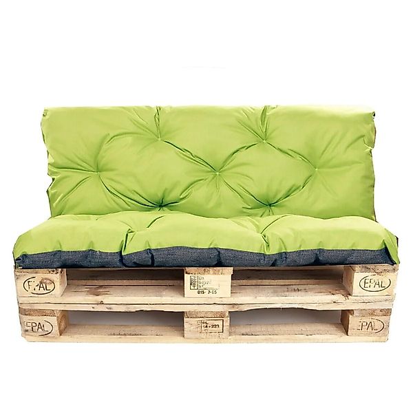 Setgarden Enkel Set Palettenkissen 120x50x50cm Sitzkissen + Rückenkissen 1t günstig online kaufen