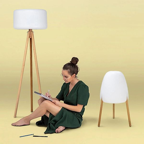 Newgarden Chloe LED-Stehleuchte Solar + Akku günstig online kaufen