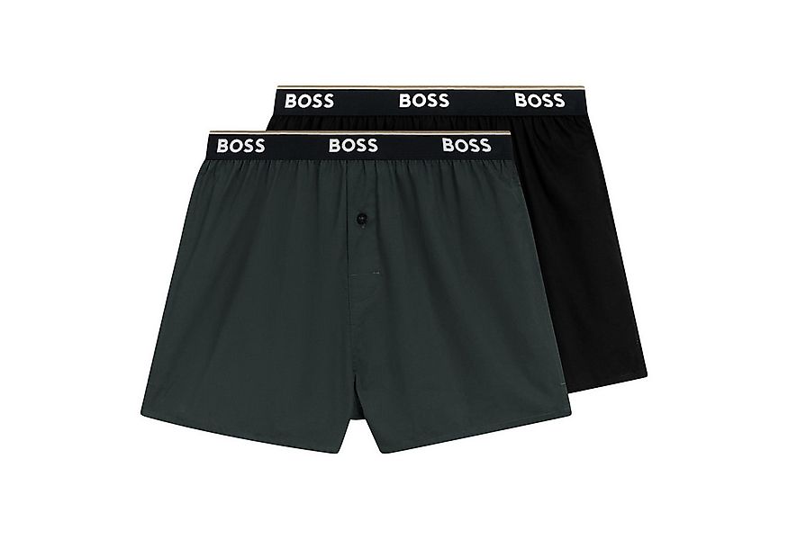 BOSS Trunk Boxer Shorts EW (2-St) mit umlaufenden Markenschriftzug günstig online kaufen
