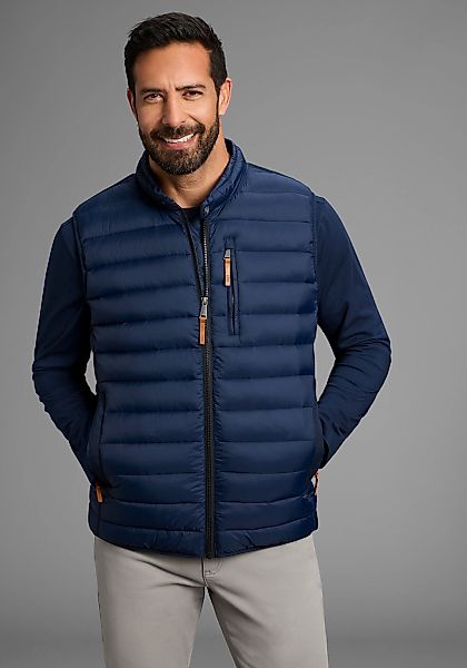 Mans World Steppweste mit Sehkragen, ideal für den Übergang günstig online kaufen