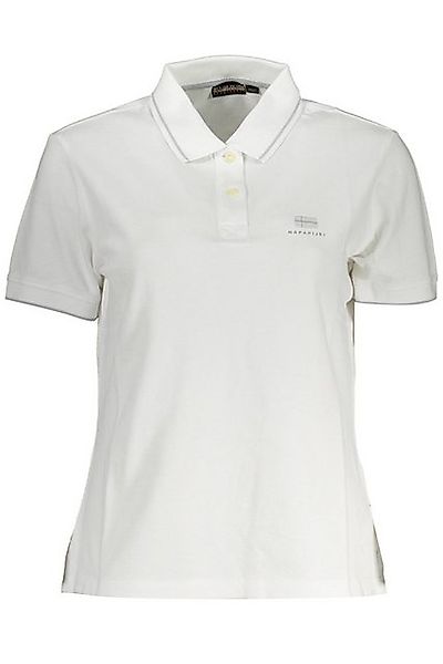 Napapijri Poloshirt Damen Kurzarm-Poloshirt Weiß: Eleganz mit günstig online kaufen