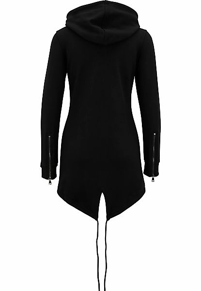 URBAN CLASSICS Sweatjacke "Urban Classics Damen Ladies Sweat" 1 Stk. günstig online kaufen