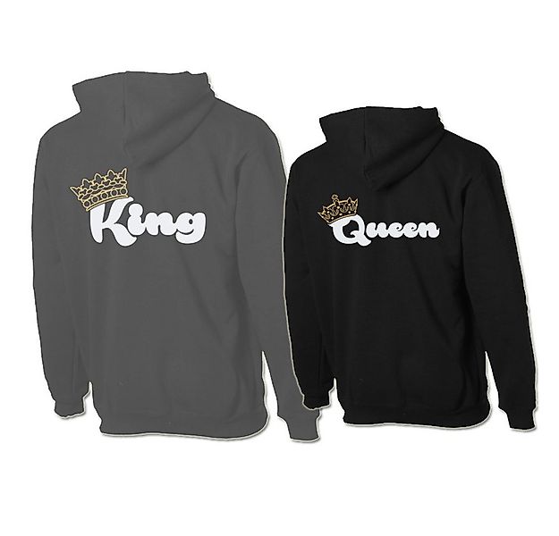 G-graphics Hoodie King & Queen (Partner- / Paar-Set, Einzelteile zum selbst günstig online kaufen