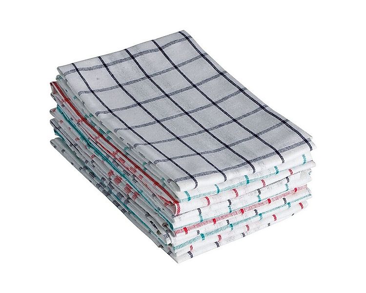 Geschirrtuch Karo, (10-tlg), 45x70 cm günstig online kaufen