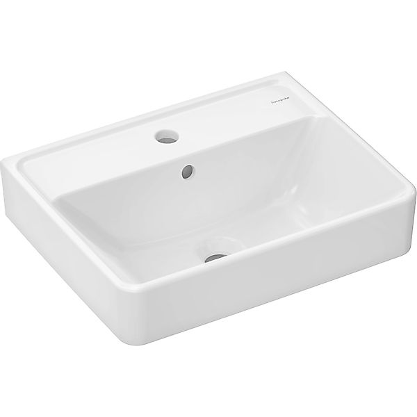 Hansgrohe Handwaschbecken Xanuia Q 50 cm x 39 cm Weiß günstig online kaufen