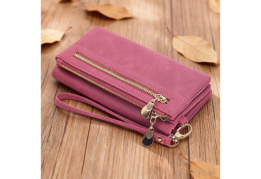 MODFU Geldbörse Damen Kunstleder Portemonnaie Portmonee Geldtasche (Kunstle günstig online kaufen