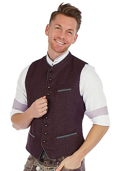MarJo Trachtenweste Trachtenweste - GABRIEL - bordeaux günstig online kaufen