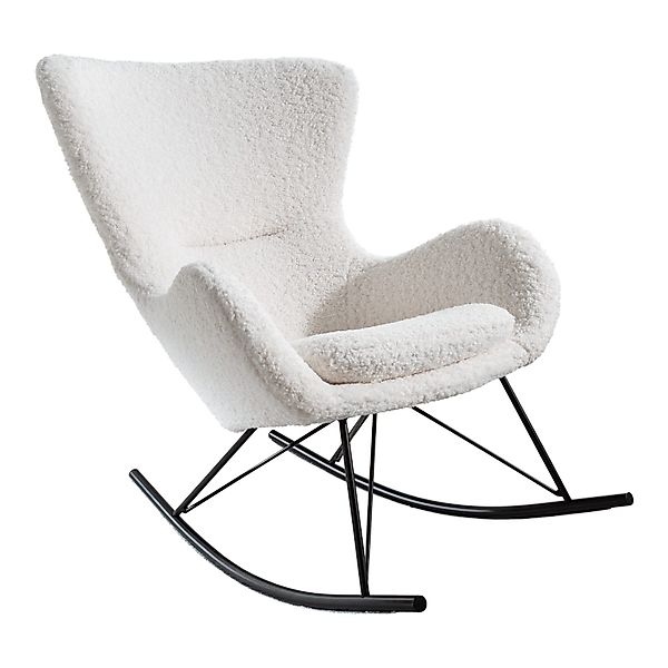 riess-ambiente Schaukelstuhl SCANDINAVIA SWING weiß / günstig online kaufen
