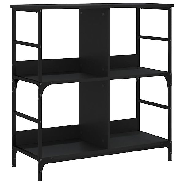 vidaXL Bücherregal Bücherregal Schwarz 78,5x33x82 cm günstig online kaufen