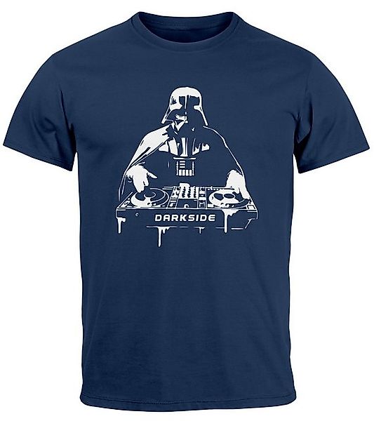 Neverless Print-Shirt Herren T-Shirt Techno DJ günstig online kaufen
