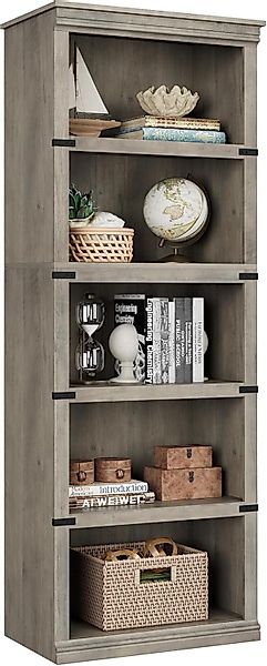 GarveeMore Bücherregal 5 Etagen Bücherregal, Hohe günstig online kaufen