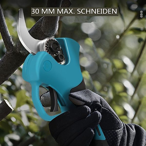 Insma Akku-Astschere, 1300W Elektrisch Gartenschere Rebschere günstig online kaufen