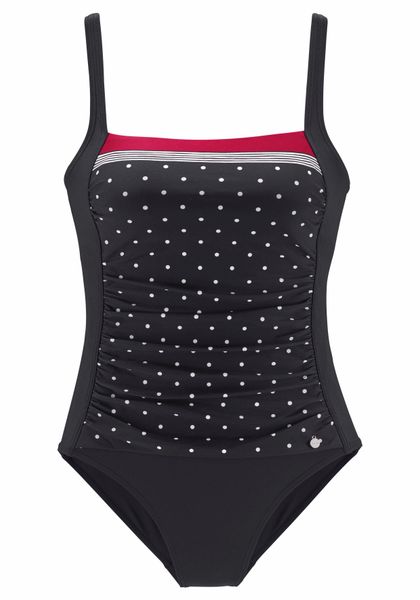 LASCANA Badeanzug Monroe mit kleinen Pünktchen günstig online kaufen
