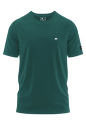 FORSBERG T-Shirt T-Shirt mit kleinem Gummi-Patch günstig online kaufen