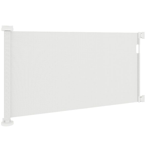 PawHut Treppenschutzgitter Ausziehbar 0-136cm 87 cm Hoch Türschutzgitter Tr günstig online kaufen