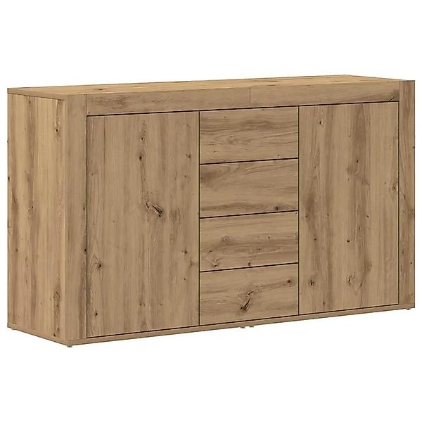 vidaXL Sideboard Artisan-Eiche 120 x 36 x 69 cm Holzwerkstoff 3333864 günstig online kaufen